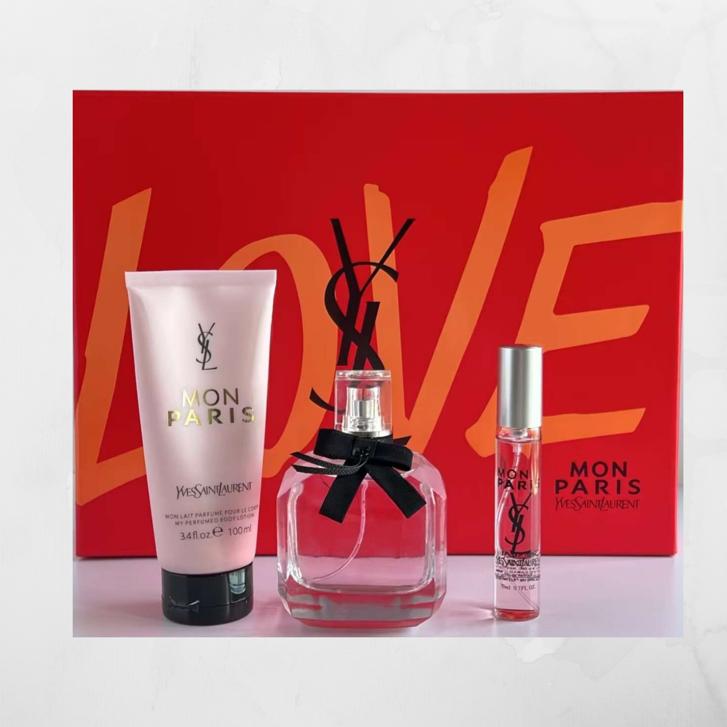 YVES SAINT LAURENT MON PARIS 3-PIECE GIFT SET