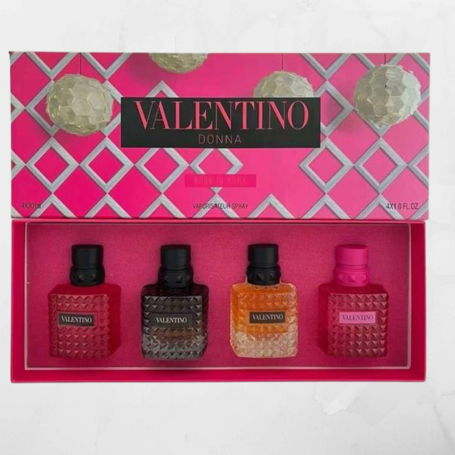 VALENTINO DONNA 4-PIECE PERFUME GIFT BOX