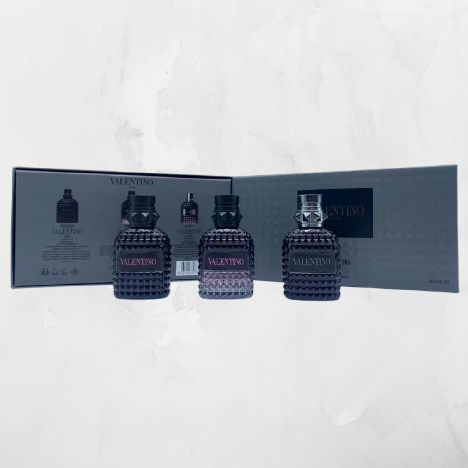 VALENTINO UOMO 3-PIECE COLOGNE GIFT BOX