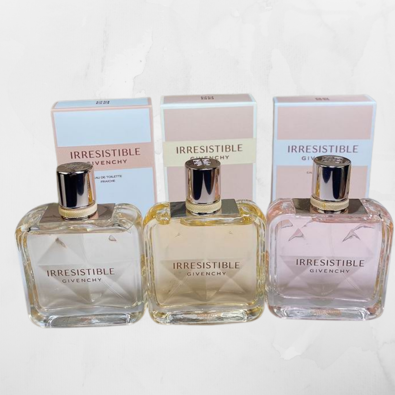 GIVENCHY IRRESISTIBLE 3 PIECE PERFUME GIFT BOX