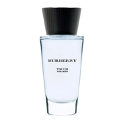 Burberry Touch for Men perfume bottle on a white background