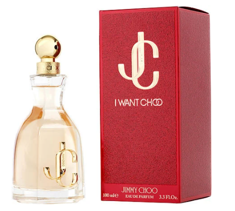 Jimmy Choo perfume bottle JIMMY CHOO I WANT CHOO EAU DE PARFUM