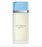 Dolce & Gabbana Light Blue perfume bottle on a white background