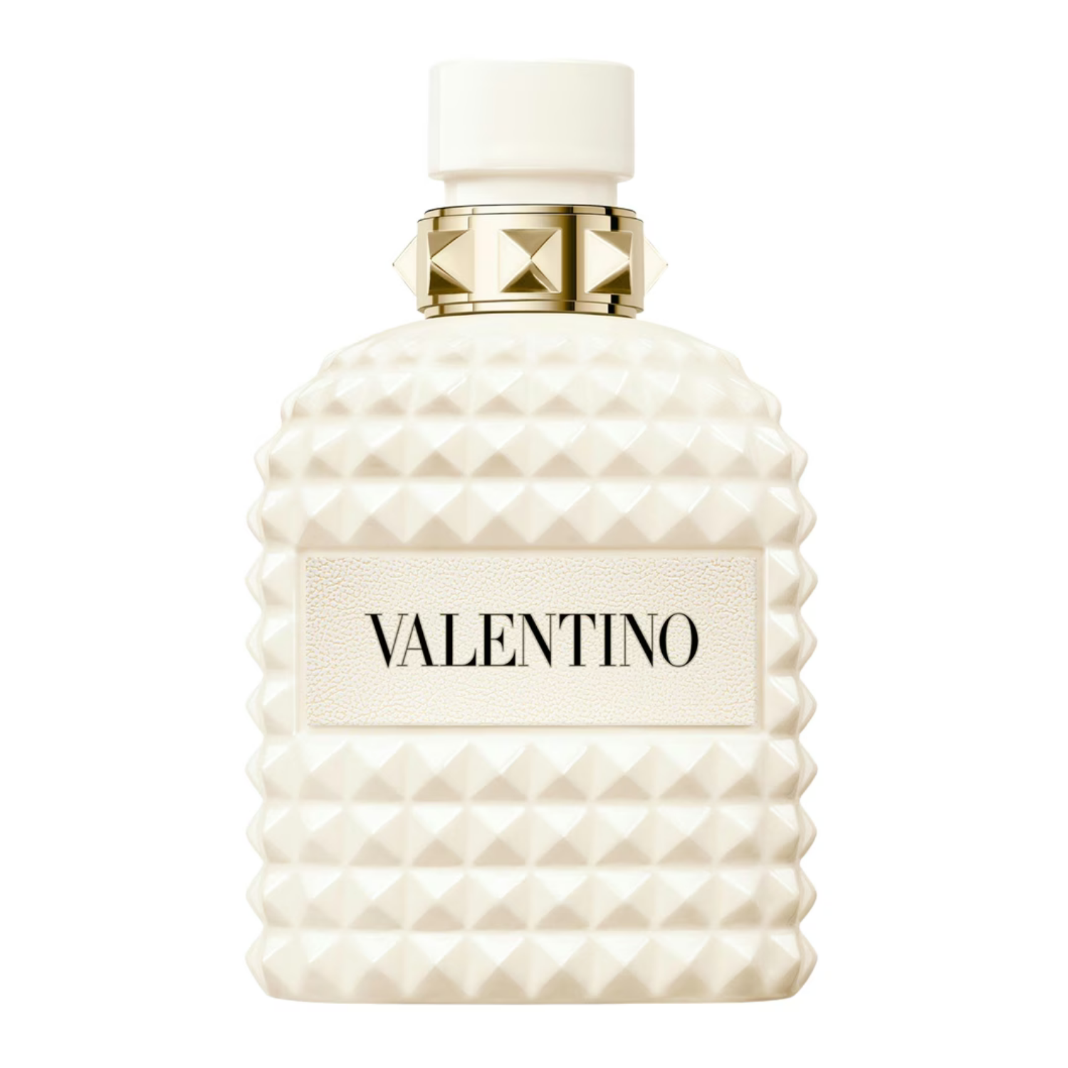 Valentino perfume bottle with textured design ivory 