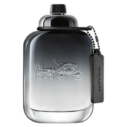 Coach men's cologne bottle with horse and carriage design 