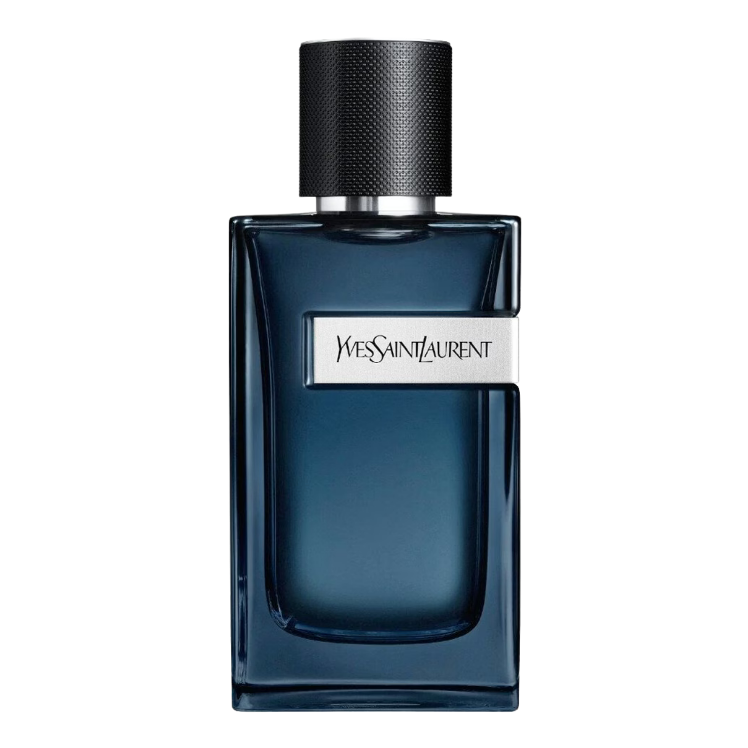 Blue Yves Saint Laurent perfume bottle 