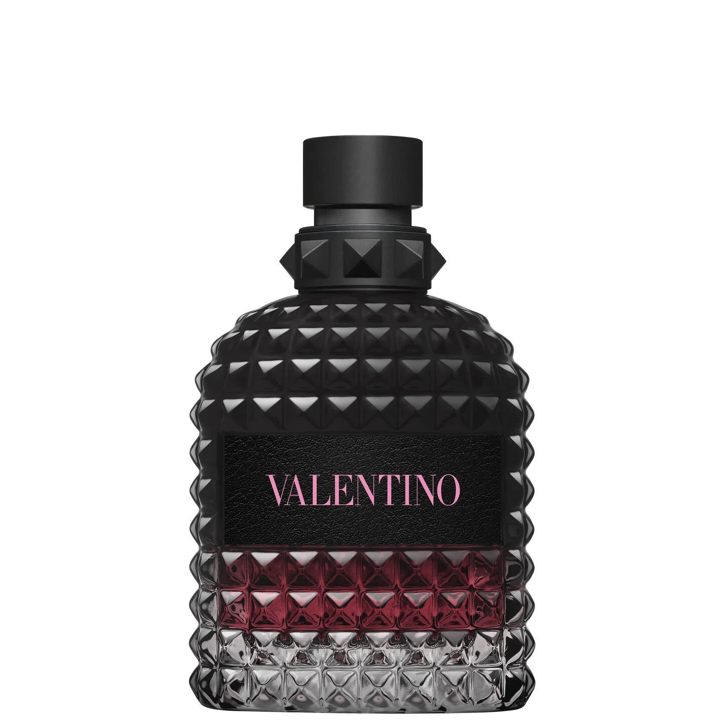 Valentino black diamond-patterned perfume bottle Valentino Uomo Born in Roma Eau de Parfum Intense